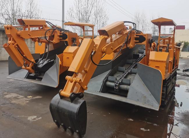 跟著帥龍機電一起看看履帶扒渣機的這2個優(yōu)點！